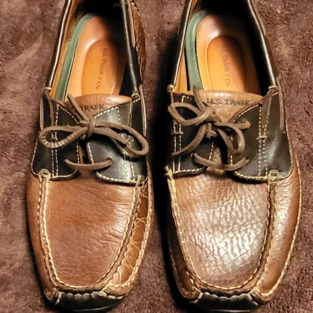 Mens H.S. Trask & CO Leather Loafers